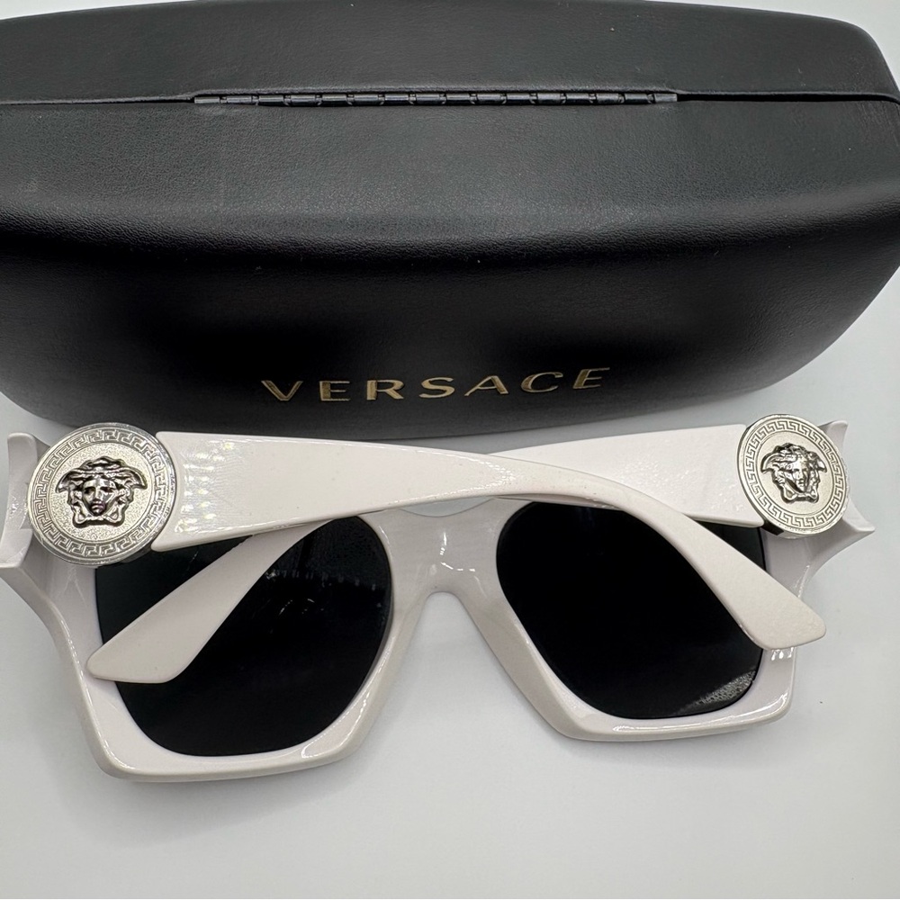 Versace White Sunglasses